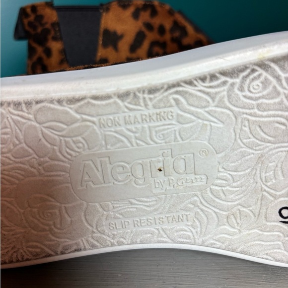 Alegria Leopard Patterned Slip-Ons - Picture 5 of 7